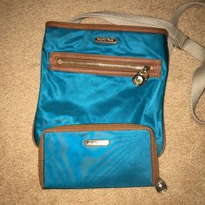 Michael kors crossbody & wallet